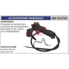 Poignée d'accélérateur MARUNAKA débroussailleuse mitsubishi 012755 | Newgardenstore.eu