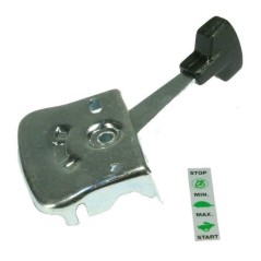 Lawn mower compatible galvanised standard throttle handle 450004