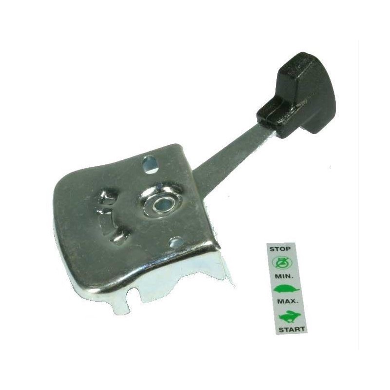 Lawn mower compatible galvanised standard throttle handle 450004