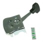 Lawn mower compatible galvanised standard throttle handle 450004