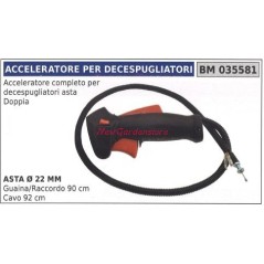 Manettino acceleratore UNIVERSALE decespugliatore 035581