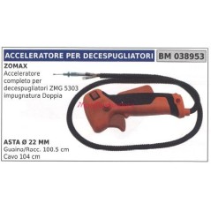 Varillaje del acelerador ZOMAX ZMG 5303 038953 | Newgardenstore.eu