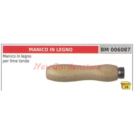 Mango de madera para limas redondas NEW GARDEN STORE 006087 | Newgardenstore.eu