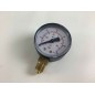 Tubular spring pressure gauge displaying bar 0 / 6 G1/4 thread