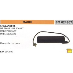 Pomo con cable quitanieves MAORI para MP 766AE - MP 976AET - MPB 976AE/AET | Newgardenstore.eu