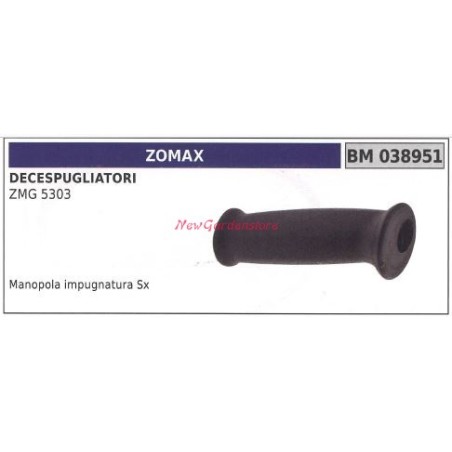 Handlebar grip left ZOMAX trimmer ZMG 5303 038951 | Newgardenstore.eu
