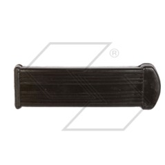 Flat ribbed knob for farm tractor code A00454