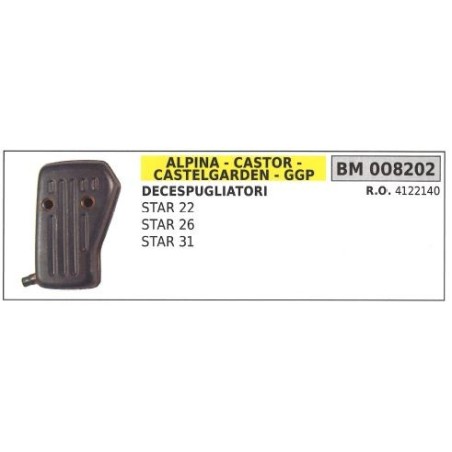 ALPINA muffler mower STAR 22 26 31 008202 | Newgardenstore.eu