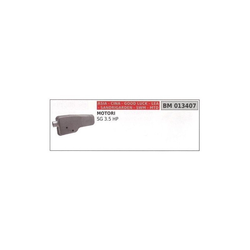 CINA silenciador protector cortacésped SG 3.5 HP 013407