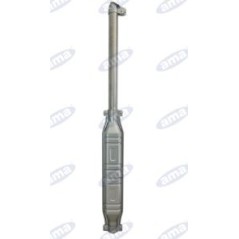 Silencieux avec extension droite 45 mm de diamètre L1180mm pour tracteur agricole | Newgardenstore.eu