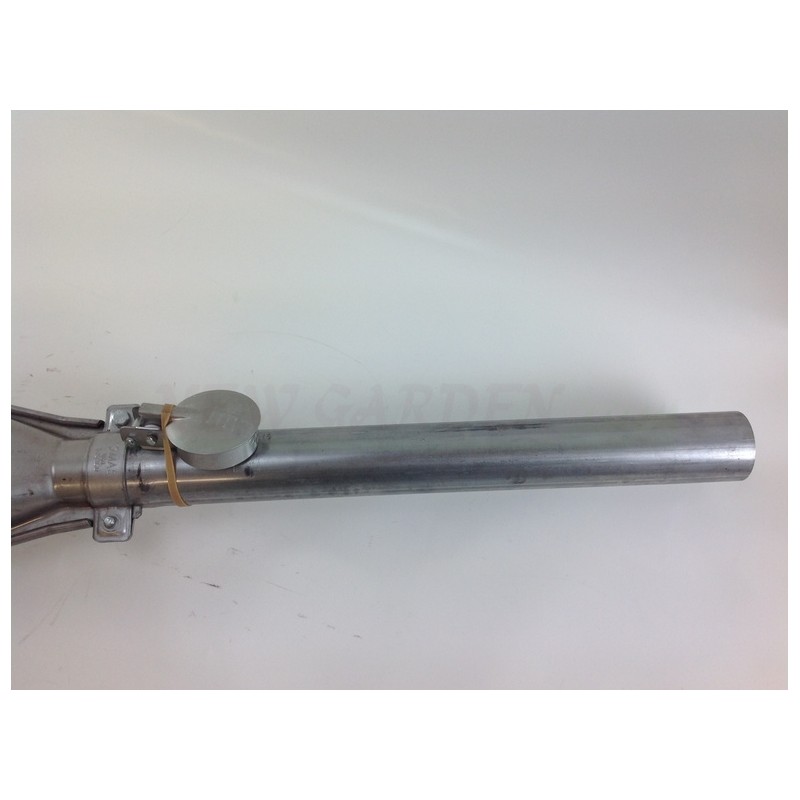 AMA Marmitta Per Trattori Con Prolunga Dritta – Diametro 50 Mm – Altezza 1180 Mm – Acciaio Al Titanio