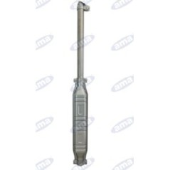 Schalldämpfer mit Verlängerung Rohrdurchmesser 70 mm L1320 mm für Ackerschlepper