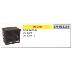 Schalldämpfer für DUCAR-Generator DG 3000 T 3000 TB 038192 | Newgardenstore.eu