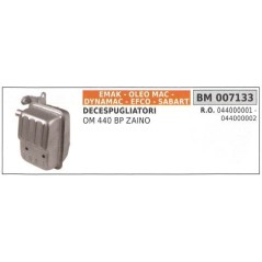 Silenciador EMAK desbrozadora OM 440 BP ZAINO 007133 | Newgardenstore.eu