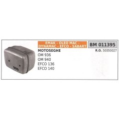 EMAK muffler for OM 936 940 chainsaw EFCO 136 140 011395 | Newgardenstore.eu