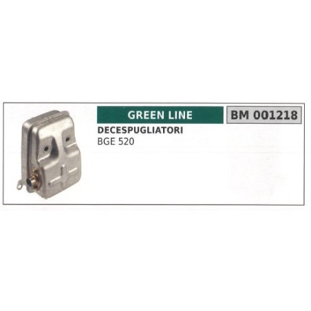 GREEN LINE muffler BGE 520 brushcutter 001218 | Newgardenstore.eu