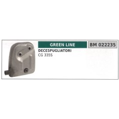 GREEN LINE silenciador silenciador desbrozadora CG 335S 022235 | Newgardenstore.eu