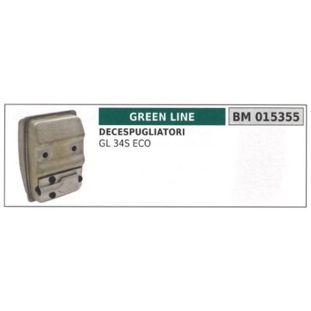 Silenciador GREEN LINE Desbrozadora GREEN LINE GL 34S ECO 015355 | Newgardenstore.eu