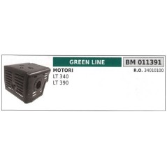 Silenciador GREEN LINE generador LT 340 390 011391 | Newgardenstore.eu