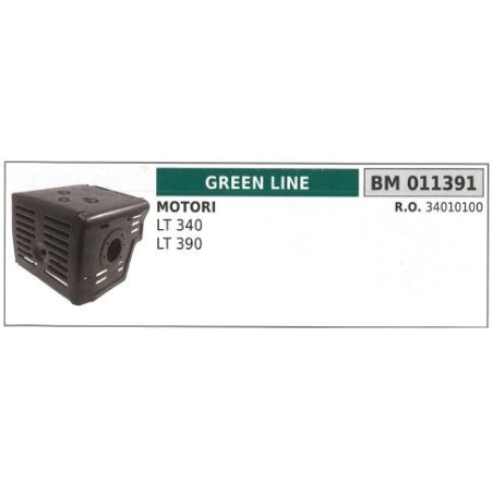 GREEN LINE muffler generator LT 340 390 011391 | Newgardenstore.eu