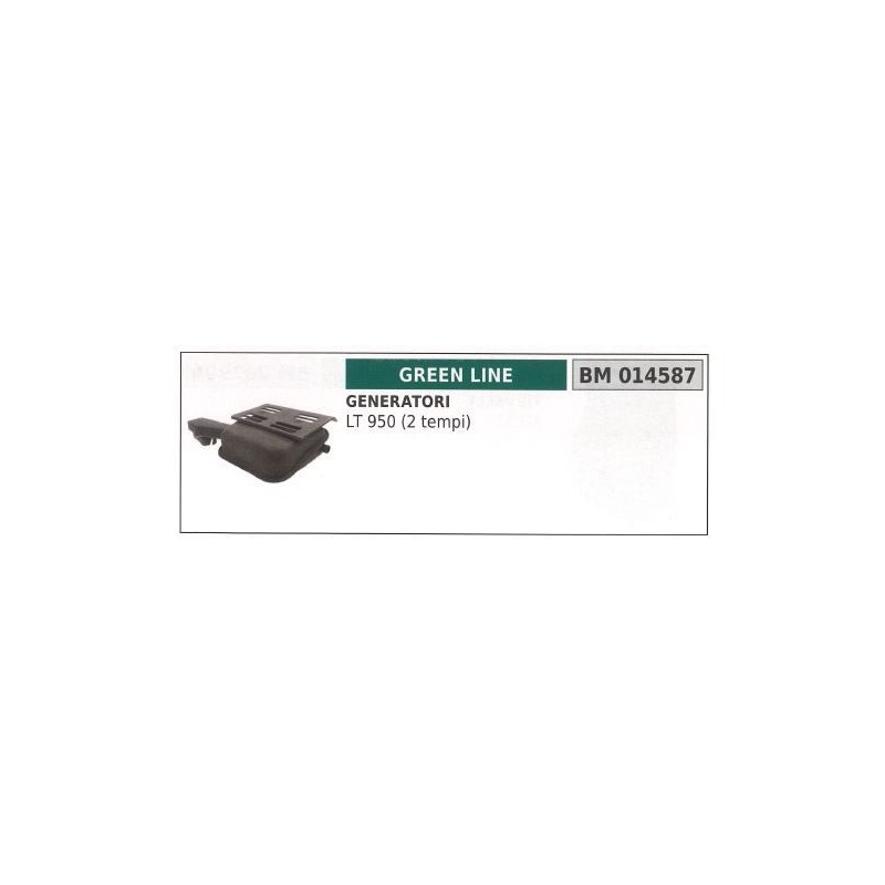 Marmitta GREEN LINE generatore LT 950 2 TEMPI 014587