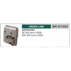 GREEN LINE muffler blower EB 260 year 2009 EBV 260 year 2009 017004