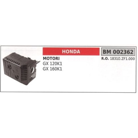 HONDA muffler guard HONDA brushcutter GX 120K1 160 002362 | Newgardenstore.eu