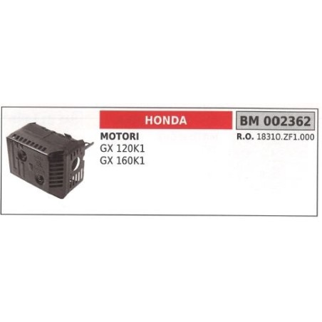 HONDA silencieux de protection HONDA débroussailleuse GX 120K1 160 002362 | Newgardenstore.eu
