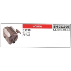 Silenciador HONDA desbrozadora GX 140 160 011906 | Newgardenstore.eu