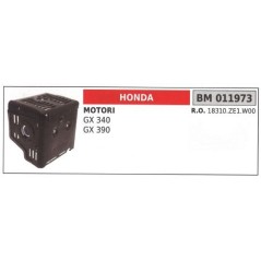 Silenciador HONDA desbrozadora GX 340 390 011973 | Newgardenstore.eu