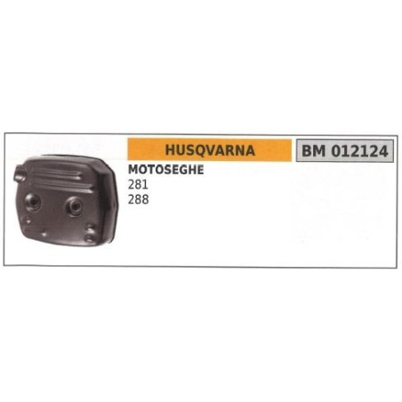 HUSQVARNA muffler chainsaw 281 288 012124 | Newgardenstore.eu