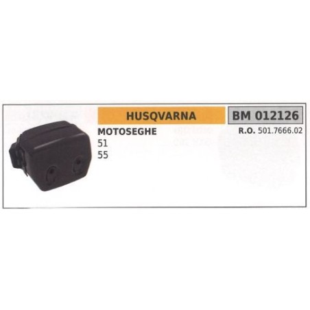 HUSQVARNA muffler chainsaw 51 55 012126 | Newgardenstore.eu