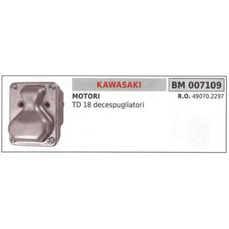 KAWASAKI Schalldämpfer Freischneider TD 18 007109 | Newgardenstore.eu