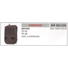 Desbrozadora con silenciador KAWASAKI TD 40 48 001338