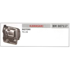 KAWASAKI Schalldämpfer TG 24 007117