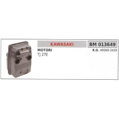 KAWASAKI silenciador cutter TJ 27E 013649 49069-2429 | Newgardenstore.eu