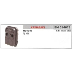 KAWASAKI coupe-silencieux TJ 35E 014075 | Newgardenstore.eu