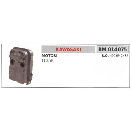 Marmitta KAWASAKI tagliasiepe TJ 35E 014075 | Newgardenstore.eu