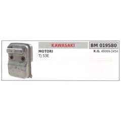 KAWASAKI coupe-silencieux TJ 53E 019580
