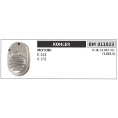 KOHLER silenciador KOHLER motocultor K 161 181 011923 4106808 4806801