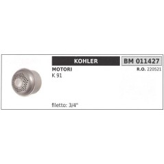 KOHLER silenciador para motoazada K 91 011427 | Newgardenstore.eu