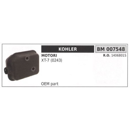 KOHLER Schalldämpfer Rasenmäher XT-7 0243 011922 | Newgardenstore.eu