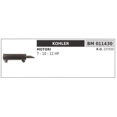 KOHLER muffler lawn mower mower 7 10 12 HP 011430 | Newgardenstore.eu
