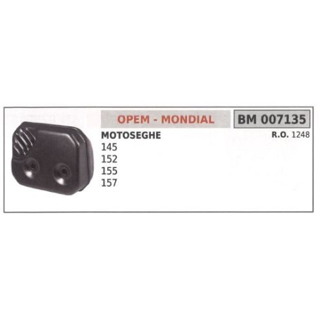 Silenciador motosierra OPEM 145 152 155 157 007135 | Newgardenstore.eu