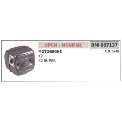 Muffler OPEM chainsaw K2 K2 SUPER 007137