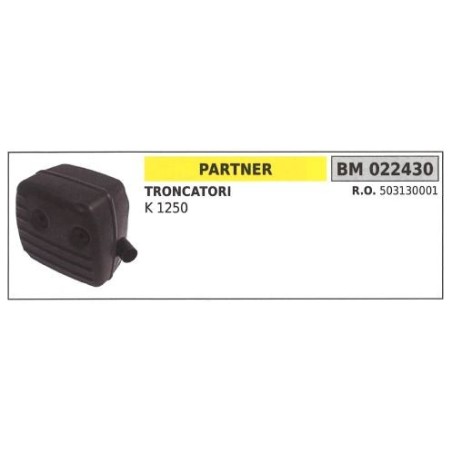 PARTNER muffler cut-off saw K 1250 022430 | Newgardenstore.eu