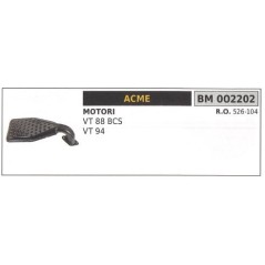 Auspuff für ACME Kettensägenmotor Modell VT 88 VT 94 BCS 002202 526-104 | Newgardenstore.eu