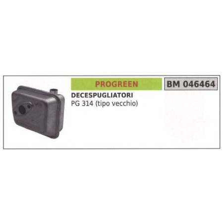 Marmitta PROGREEN decespugliatore PG 314 tipo vecchio 046464 | Newgardenstore.eu