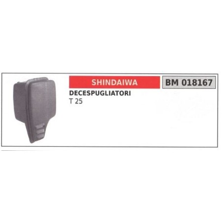 SHINDAIWA silenciador desbrozadora T 25 018167 | Newgardenstore.eu