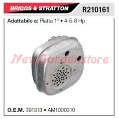 Silenciador B&S para cortacéspedes verticales de 4-5-8CV R210161